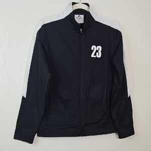 Augusta Sportswear Black and White Windbreaker